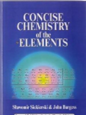 cover image of Concise Chemistry of the Elements